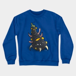 Evil eggplant Crewneck Sweatshirt